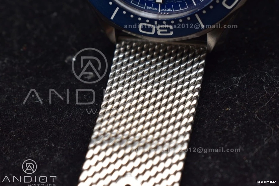 on Mesh DailyWear A Bond Bracelet 60th 1065 Edition 300M Best VSF anniversary 42mm Seamaster James 0416